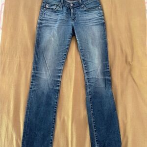 AG Adriano Goldschmied Straight Leg Jeans